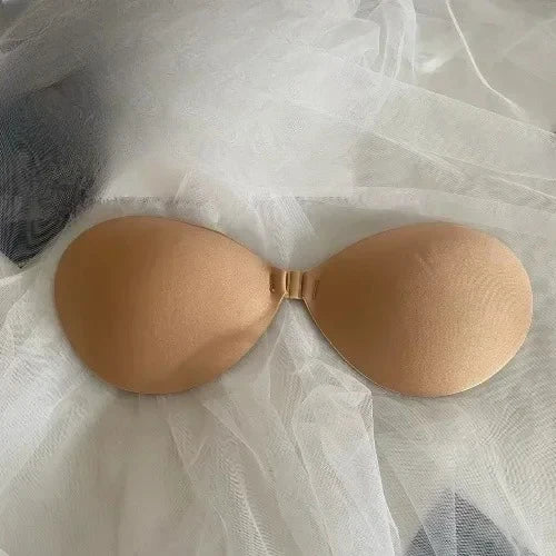 2025 New Women Summer Chest Stickers Lift Up Nude Bra Self Adhesive Bra Invisible Cover Bra Silicone Pad Sexy Strapless Breast