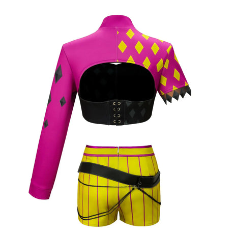 Dead by Daylight The Trickster Mina Cosplay Full Set Women Costume Halloween Comic Con Stage Performance Outfit