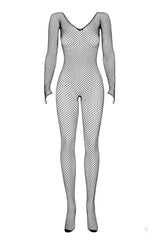 Lingerie Bodysuit Sexy Adult Open Crotch Bodystocking Erotic Mesh Underwear Outfits for Woman Jumpersuits Costumes Crotchless
