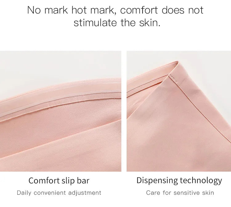 Hot Sale Seven Colors One Piece Women Seamless Strapless Bra Wireless Non-pad Bra Anti-skidding Ice Silk Traceless Strapless Bra