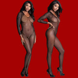 Lingerie Bodysuit Sexy Adult Open Crotch Bodystocking Erotic Mesh Underwear Outfits for Woman Jumpersuits Costumes Crotchless
