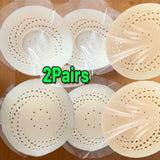 Reusable Breathable Nipple Cover Anti Convex Point Silicone Chest Pad Invisible Seamless Sticky Bra Summer Ultra Thin Breast Pad