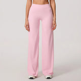 New Summer High Waist Wide-Leg Yoga Joggers Women's Autumn Casual Outdoor Sweatpants Female Straight Tracksuit Bottoms