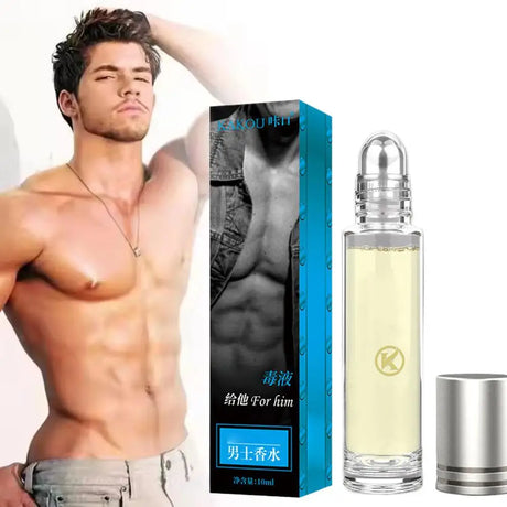 10ml Pheromone Temptation Lasting Dating Ball Body Parfum Mini Portable Unisex Roll On Eau De Toilette Fresh Natural Fragrance