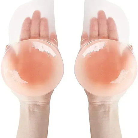 2pcs New Women Invisible Nipple Cover Stickers Self-adhesive Chest Breast Petals Silicone Lift Up Paddings Reusable Patch Bra