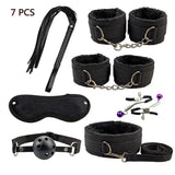 SM Sex Products BDSM Bondage Set Handcuffs Anal plug Tail Whip Gag Vibrat Adult Toys Exotic Accessories Sex Toys for Couples