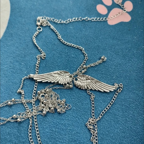 Antique Fashion Waist Chain for Women Charm Double Layer Angel Wings Body Chain Bikini Summer Beach Accessory Jewelry Gift