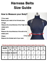 BDSM Fetish Leather Harness Set Sexy Bondage Lingerie Garter Belt Adult Erotics Toys Supplies Body Sex