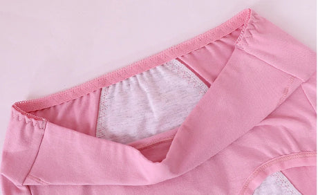 6XL 115kg Plus Size Fat Women Physiological Underwear Menstrual Leak Proof Pure Cotton High Waist Sanitary Lingerie Panties