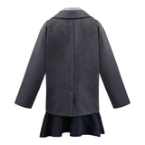 Movie Matilda Cosplay Costume School Uniform Coat Skirt Tie Roald Dahls Matilda the Musical Costume Suit Kids For Girls Women