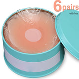 Reusable Women Breast Petals Lift Nipple Cover Invisible Petal Adhesive Strapless Backless Stick on Bra Silicone Breast Stickers