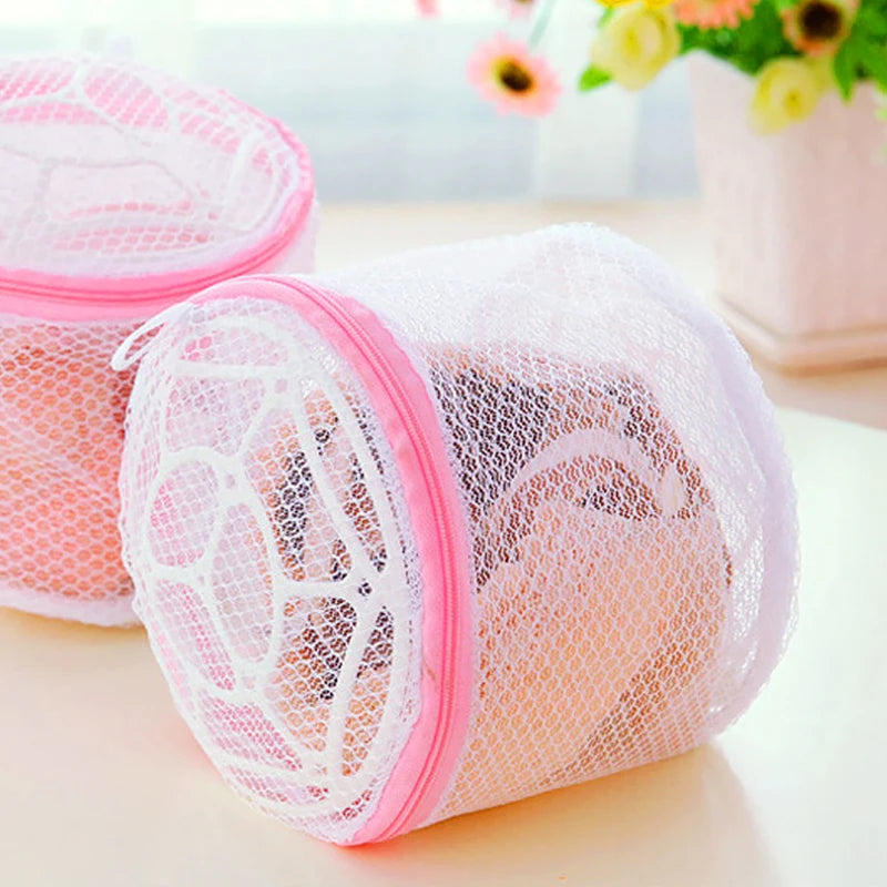Women Lingerie Bra Underwear Laundry Washing Bags Net Mesh Clothes Sock Washing Organizer Zip Bags Hosiery Saver Bras Protector