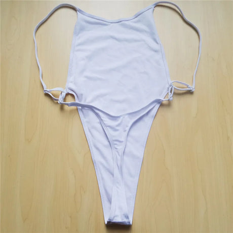 Sexy Extreme String Mini Micro Thong Swim Suit For Women Swimwear One Piece Swimsuit Female Bather Bathing Suit Monokini 2024