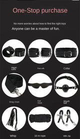 Women BDSM Sexual Couples Kit Adult Sexy Erotic Accessories Handcuffs for Men Gay Session Anal Plug Sex