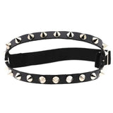 Punk Double Row Spiked Rivet Garter Belt Leg Ring Adjustable Thigh Harness Gothic Dark Leg Accessories for Club Street Outfits