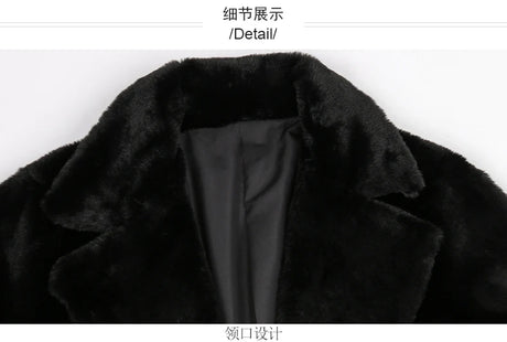 Mauroicardi Winter Long White Black Warm Thick Soft Flowy Fluffy Faux Fur Coat Women Sashes Loose Casual Furry Overcoat 2024