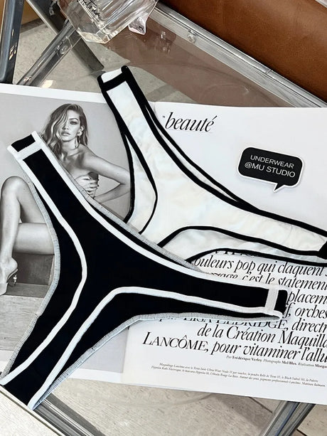 Cotton G String Girls Panties T-back Sexy Women Briefs Thong Underwear Low Waist Seamless Femlae Lingerie Size S-XL
