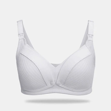 Front Button Maternity Nursing Bra Adjustable Mama Open Breast Bra Cotton Wire Free Sleep Underwear Lactating Nursing Bralettes