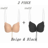 Underwear Women Self Adhesive Bras Female Nubra Magic Bra Invisible Push Up Silicone Sticky Fly BH Women Sexy ABCDEF