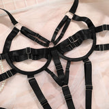 Bdsm Hollow Out Bandage Crotchless Bodysuit Sexy Lingerie Women Teddies Erotic Sex Toys for Couples Exotic Accessories