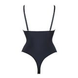 Sleeveless Halter Bodyshaper Bodysuits Women Sexy Bones Waist Trainer Corsets Backless Shapewear Slim Underwear Outfit Jumpsuits