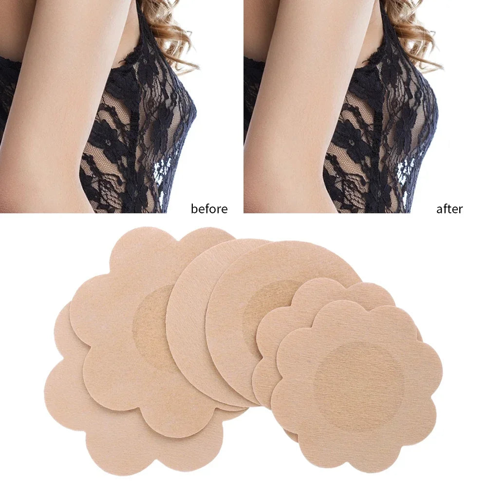 50-500pcs Nipple Cover Stickers Women Breast Lift Tape Pasties Invisible Self-Adhesive Disposable Bra Padding Chest Paste Patch