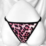 Customize Name Crystal Letters Waist Body Chain for Women Sexy Leopard Underwear Bikini Thong Body Jewelry Valentine's Day Gift