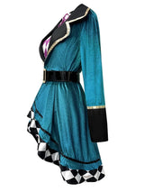 Magician Clown Cosplay Costume Alice Costume Circus Outfits Hatter Halloween Carnival Stage Performance Roleplay Clothes