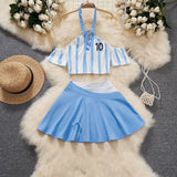 Women Sets Ruffled Apron Shorts Headband Maid Cosplay Costume Rabbit Officer Party Park Performance Sexy Suits Hotsweet Clothes