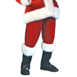 Santa Claus Cosplay Costume Christmas New Year Men Costumes Red Deluxe Classic Adults Xmas Set Carnival Party RolePlay Suits