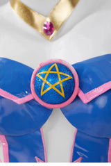 Anime Dark Magician Girl Mana Cosplay Costume Women Sexy Leather Bodysuit Hat Suit Bunny Girl Uniform Halloween Carnival Clothes