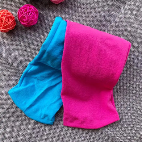 Candy Color Mixed Tights for Girls Baby Stretch Trouser Skinny Pants Women Kids To Tone Dance Pantyhose Courful Fashion Stocking