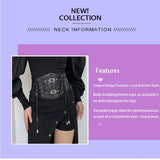 Ladies's Retro corset Belts Pin Buckle Elastic Lace