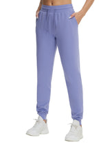 THE GYM PEOPLE Women's Workout Joggers Leggings Drawstring Running Lounge Sweatpants Tapered Pants with Pockets