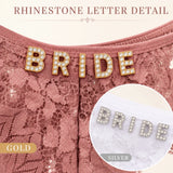 Custom Crystal Letter Lace Thong Panties for Women Personalized Name Underwear Gold Silver Rhinestone Gift Multiple Colors