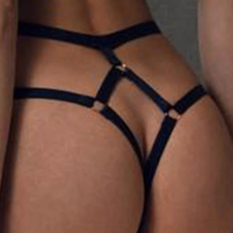 Women's Panties Open Crotch Thongs Sexy Hollow Briefs Underwear Erotic G Strings T-Backs Sweet Crotchless Seamless Panty