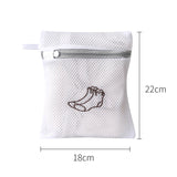 Laundry Bag Sets For Washing Machines Embroidery Fine Mesh Underwear Organizer Basket Clothes Cleaning Protect Anti-deformation