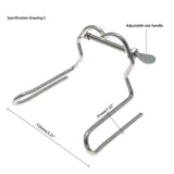 NewAnal Dilator Metal Vaginal Speculum Fisting Adjustable Huge Stainless Steel  Vaginal Dilator Anal Training Dildos Sex Toys18+