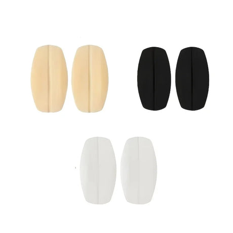 2/6pcs Silicone Shoulder Strap Pads, Anti-Slip Bra Strap Holders, Multi-Color Seamless Pressure-Relief Shoulder Pads