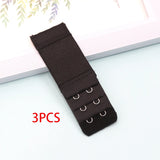 3Pcs Bra Extenders Strap Extension 2 Hooks 3 Rows Women Intimates Lengthened Bra Hook Extender Bra Intimates Accessories