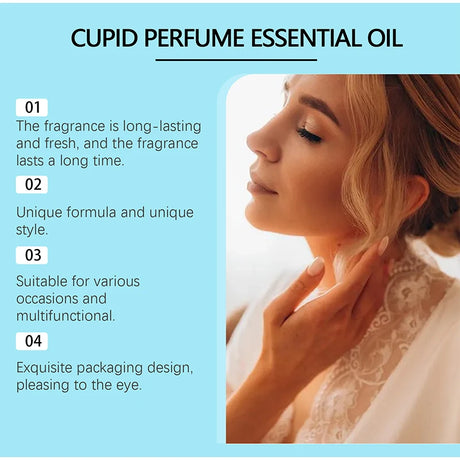 1/2/5Pcs Cupid Pheromone Cologne Perfume Spray for Man to Attract Women,Charming Roll on Fragrance,Portable Dating Glamour Scent