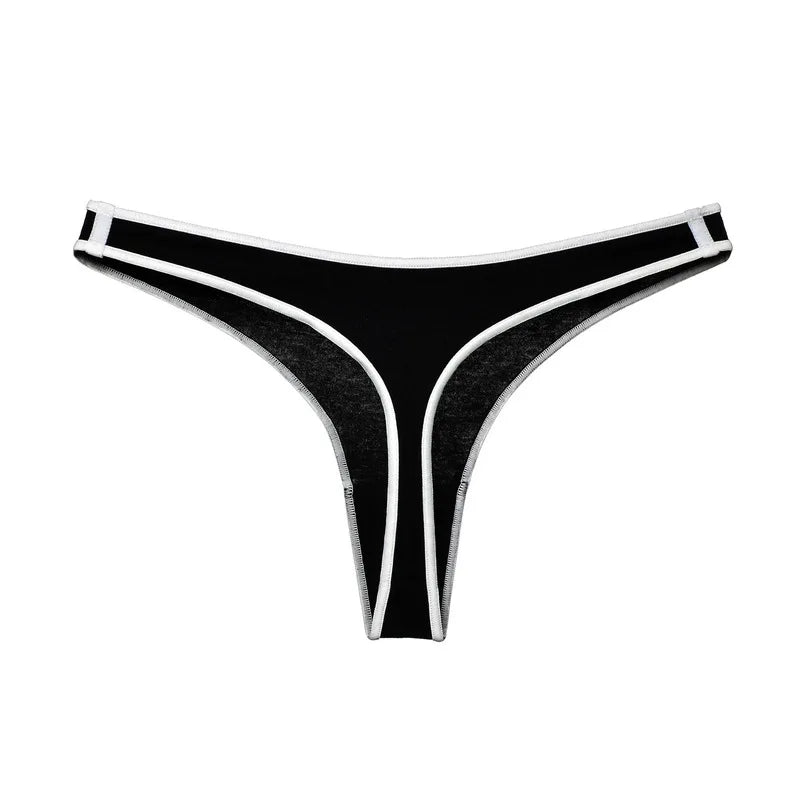 Cotton G String Girls Panties T-back Sexy Women Briefs Thong Underwear Low Waist Seamless Femlae Lingerie Size S-XL