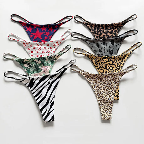 Cotton Thong Women Panties Sexy Briefs T-back Low Waist G String Underwear Seamless Sports Bikini Female Lingerie Size S-XXL