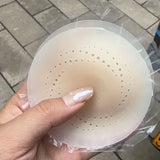 Reusable Breathable Nipple Cover Anti Convex Point Silicone Chest Pad Invisible Seamless Sticky Bra Summer Ultra Thin Breast Pad
