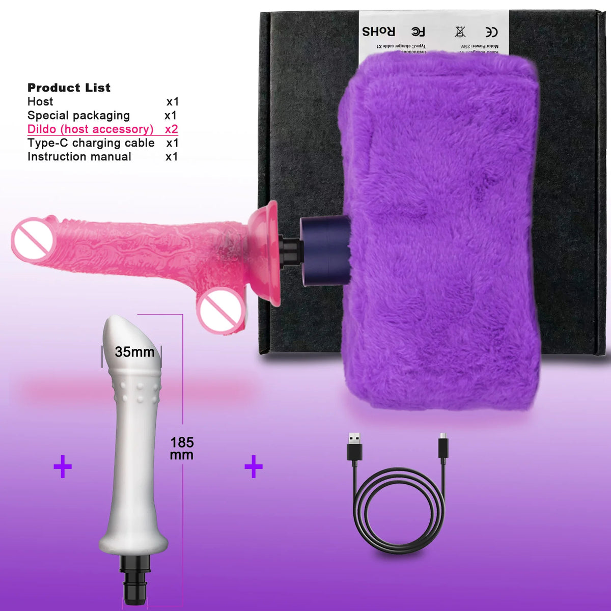 Leg Clamp Automatic Telescopic Sex Machine Plush ski sensation Female Sex Toy Masturbation Sex Machin  For men and Women