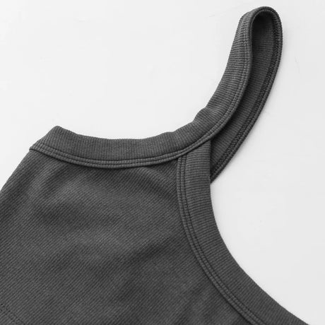 Knitted Cotton Women'S Tube Top Stretchy Ribbed Sleeveless Streetwear Slim White Crop Tops Sexy Summer Tops Cami Femme
