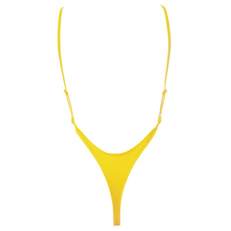 Sexy Extreme String Mini Micro Thong Swim Suit For Women Swimwear One Piece Swimsuit Female Bather Bathing Suit Monokini 2024