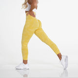 Scrunch Butt Sports Leggings Booty Fitness Tights Gym Leggings Sportswear Camo Seamless Leggings Women High Waist Yoga Pants
