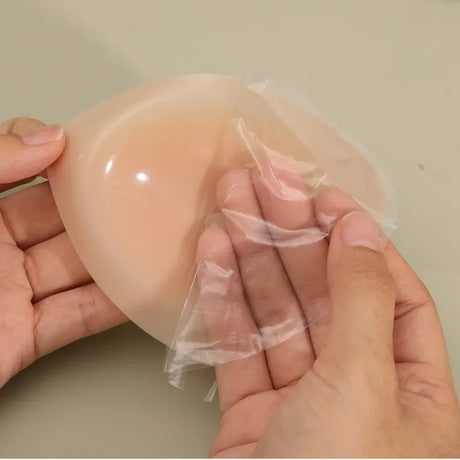 Self-adhesive Triangle Silicone Nipple Cover Women Invisible Ultra Thin Lifting Breast Pads Pasties Water-drop Bra Boobs Sticker