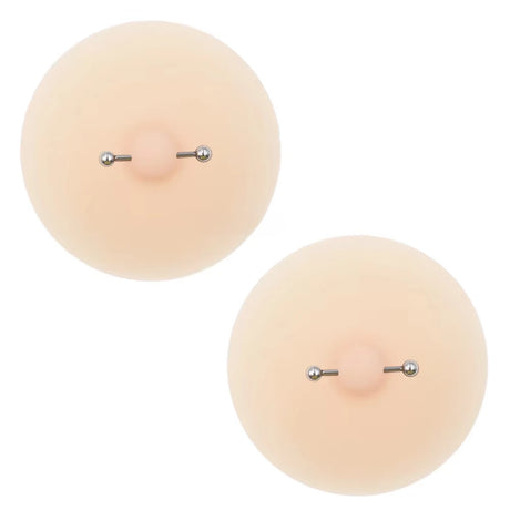 4 Styles Solid State Rubber Nipple Patch Invisible and Traceless Solid Chest Patch for Women Breast Patch Nipple Decoration
